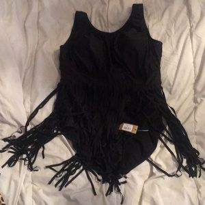 Fringed One piece Swimsuit